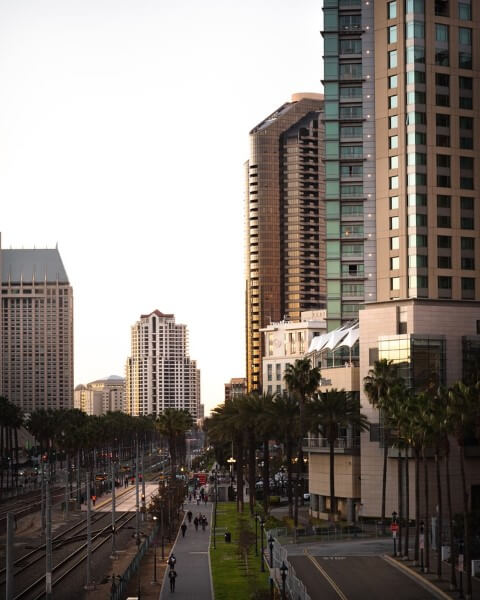 Picture of San Diego's buildings